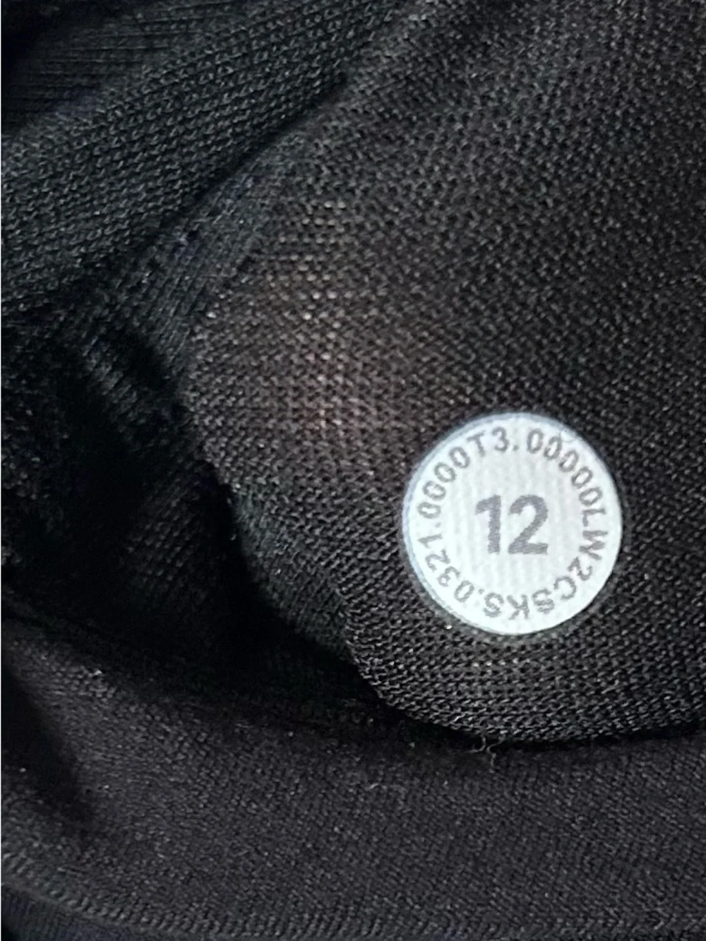 Lululemon Nulu Cross-Front Yoga Bra *Light Support, B/C Cups- Black/ Size 12
